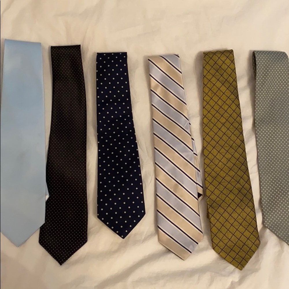 Lot of 6 Ties